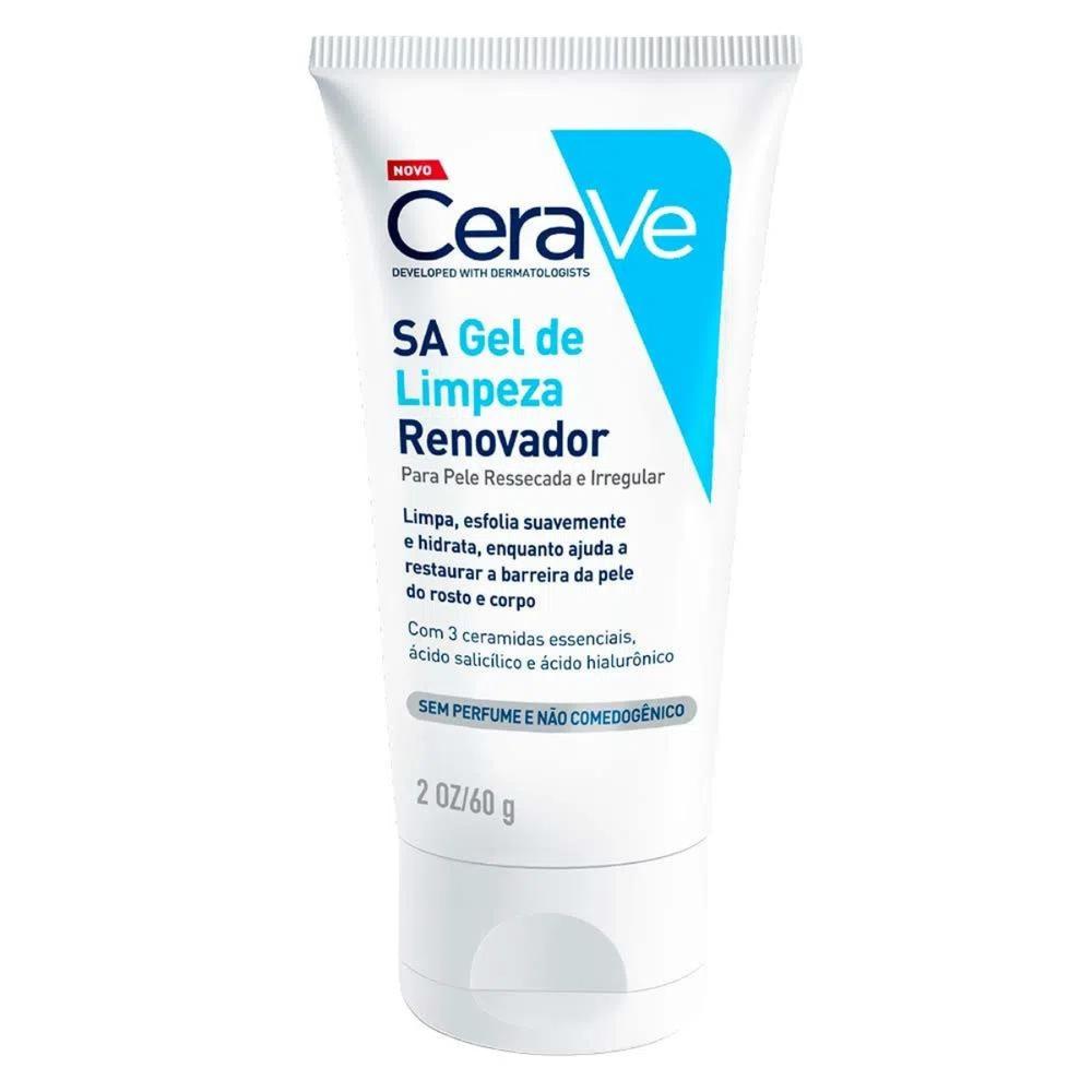 Cerave Sa Gel De Limpeza Renovador Sem Perfume 60g