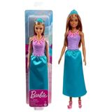 Boneca Barbie Dreamtopia Princesa Morena Saia Azul - Mattel