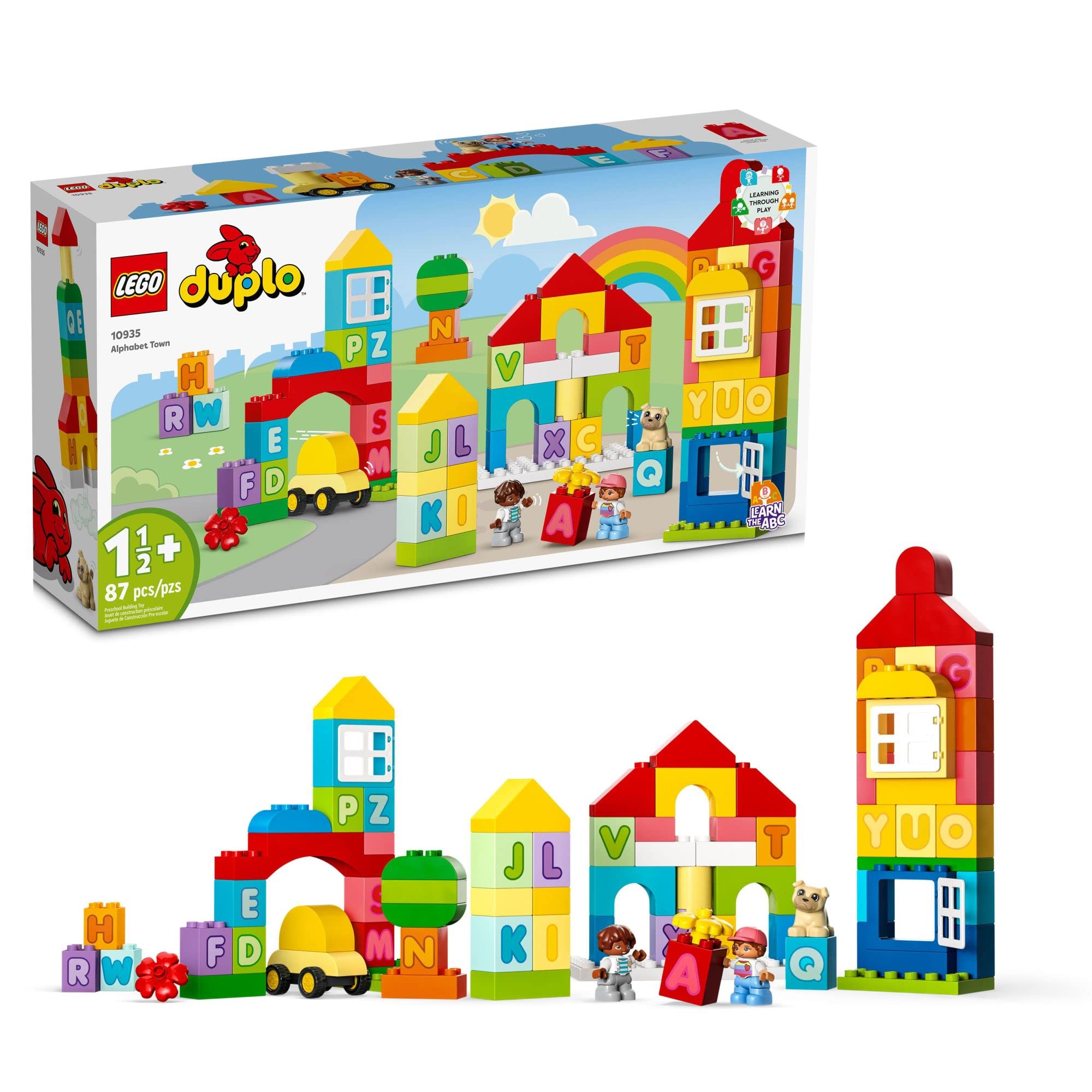 Brinquedo Lego Duplo Classic Alphabet Town 10935 +18 Meses