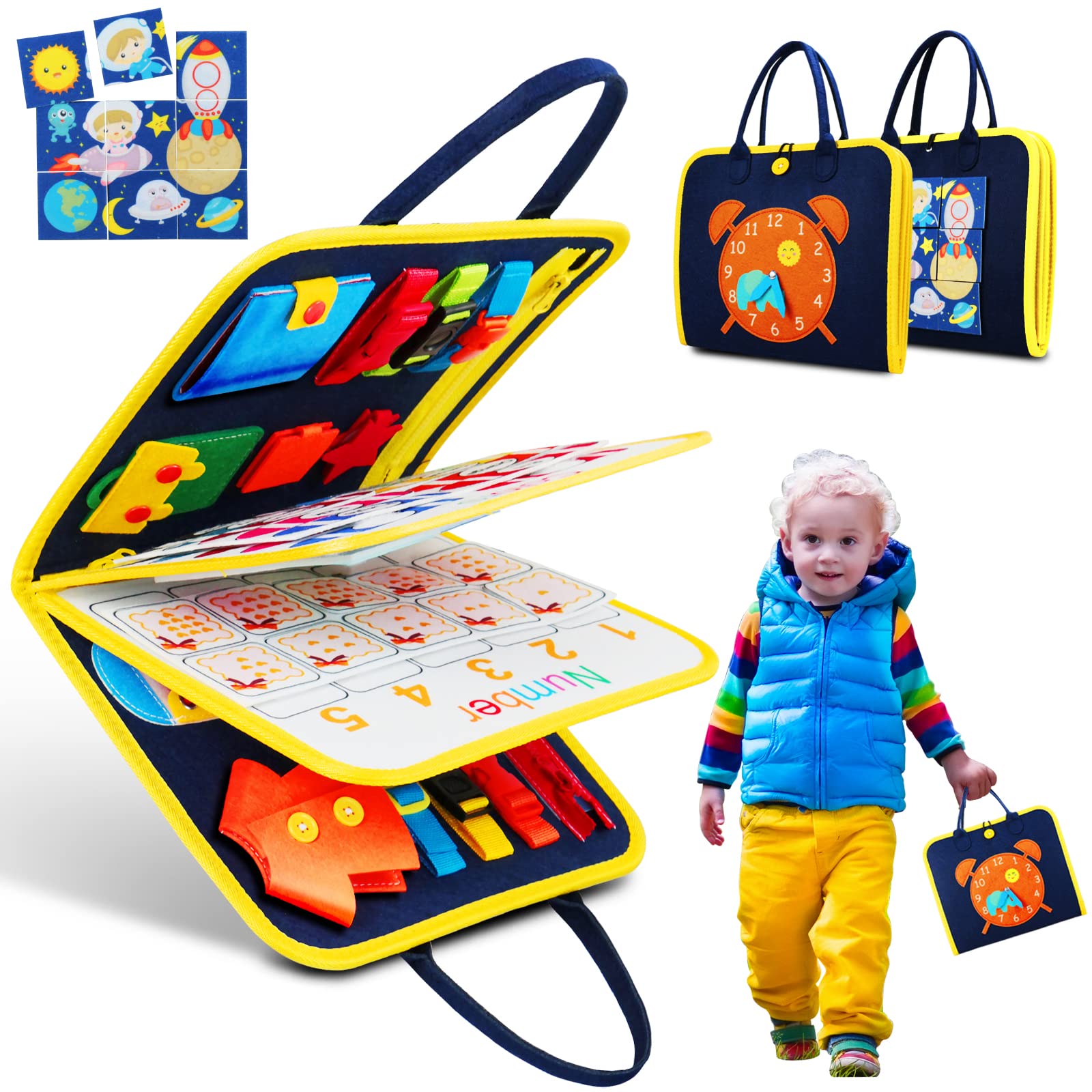 Brinquedos Montessori Busy Board Lgtlqt Para Crianças De 3 Anos Ou Mais