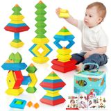 Blocos De Construção Toy Ochido Para Crianças De 2 A 5 Anos Montessori 30p