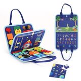 Brinquedo Montessori Busy Board Apper Para Crianças De 4 Anos