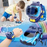 Carro De Controle Remoto Logoplay 2023 Novo Mini Watch Toy Blue