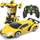 Carro De Controle Remoto Yotoy Transform Rc 1:18 Scale Kids 4-6 Ye