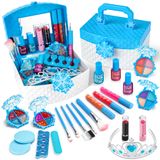 Kit De Maquiagem Kizsbro Frozen Princess Para Meninas De 3 A 8 Anos