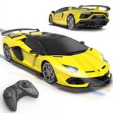 Carro De Controle Remoto Aeroquest Lamborghini 1:16 Scale Para Crianças