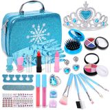 Kit De Maquiagem Gepas Para Crianças, Lavável E Não Tóxico, Com Bolsa Congelada, 25 Unidades