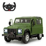 Controle Remoto Rc Car Rastar Land Rover Defender Em Escala 1/14