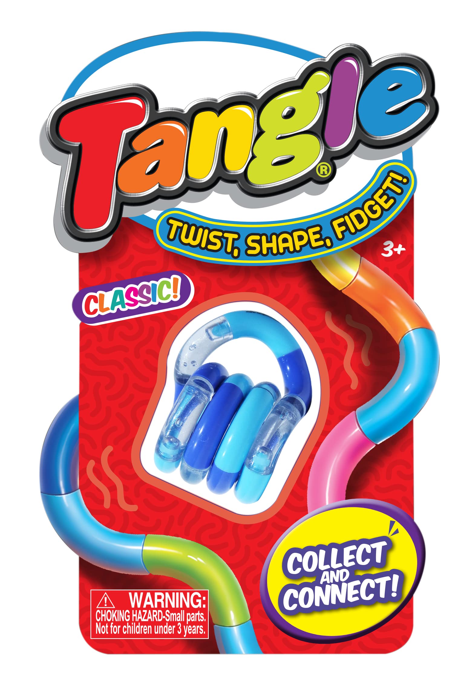 Brinquedo Fidget Tangle Jr. Cores Variadas Clássicas