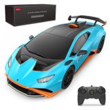 Carro De Brinquedo De Controle Remoto Rastar Lamborghini Huracan Sto 1:24