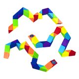 Brinquedo De Quebra-cabeça Snake Cube Jofan, Tamanho Grande, 41 Cm, Pacote Com 3 Para Crianças