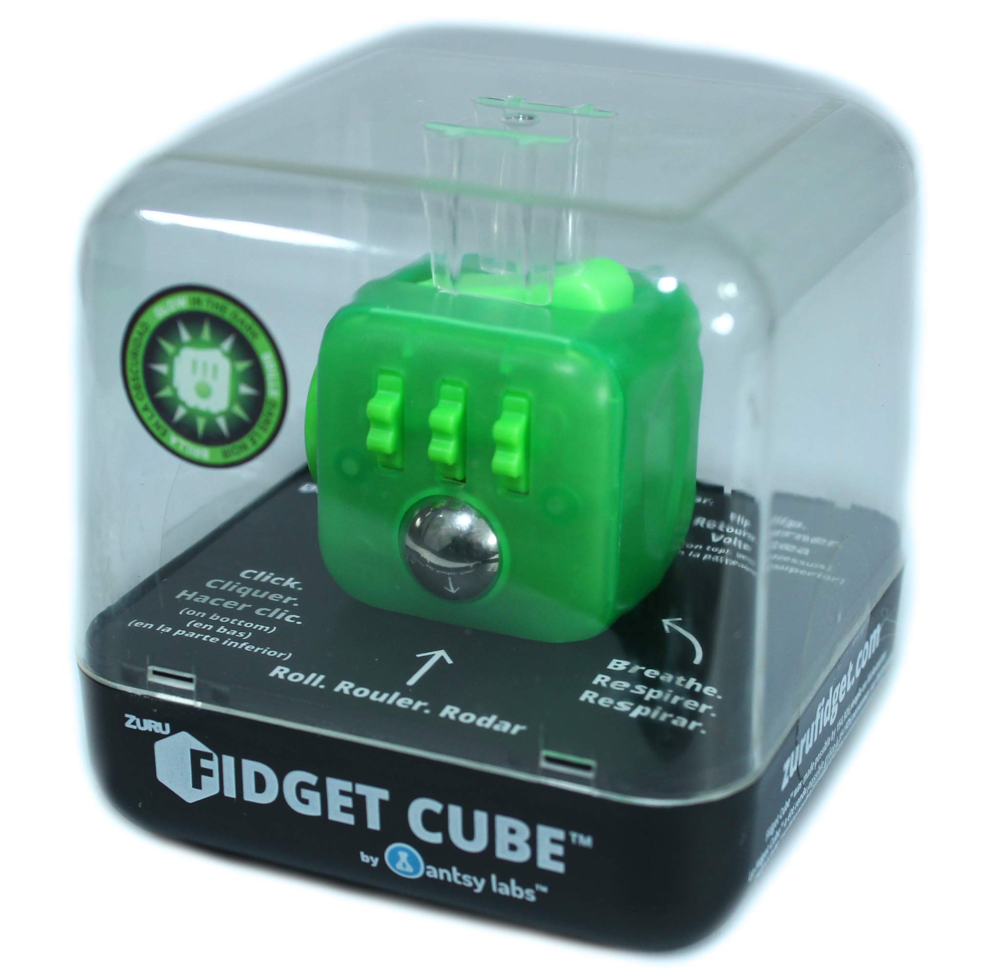 Fidget Cube Zuru Antsy Labs Verde Neon Que Brilha No Escuro - Carrefour