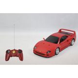 Carro Modelo Rc Rastar Ferrari F40 Com Controle Remoto Em Escala 1/24