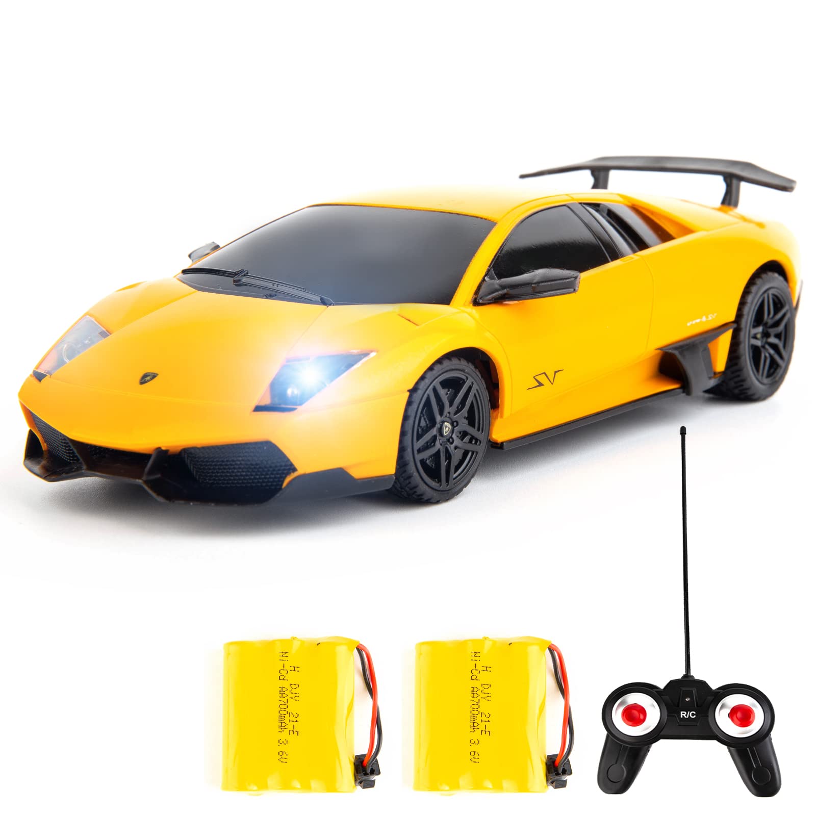 Carro De Controle Remoto Tknccc Escala 1/24 Lamborghini Murcielago