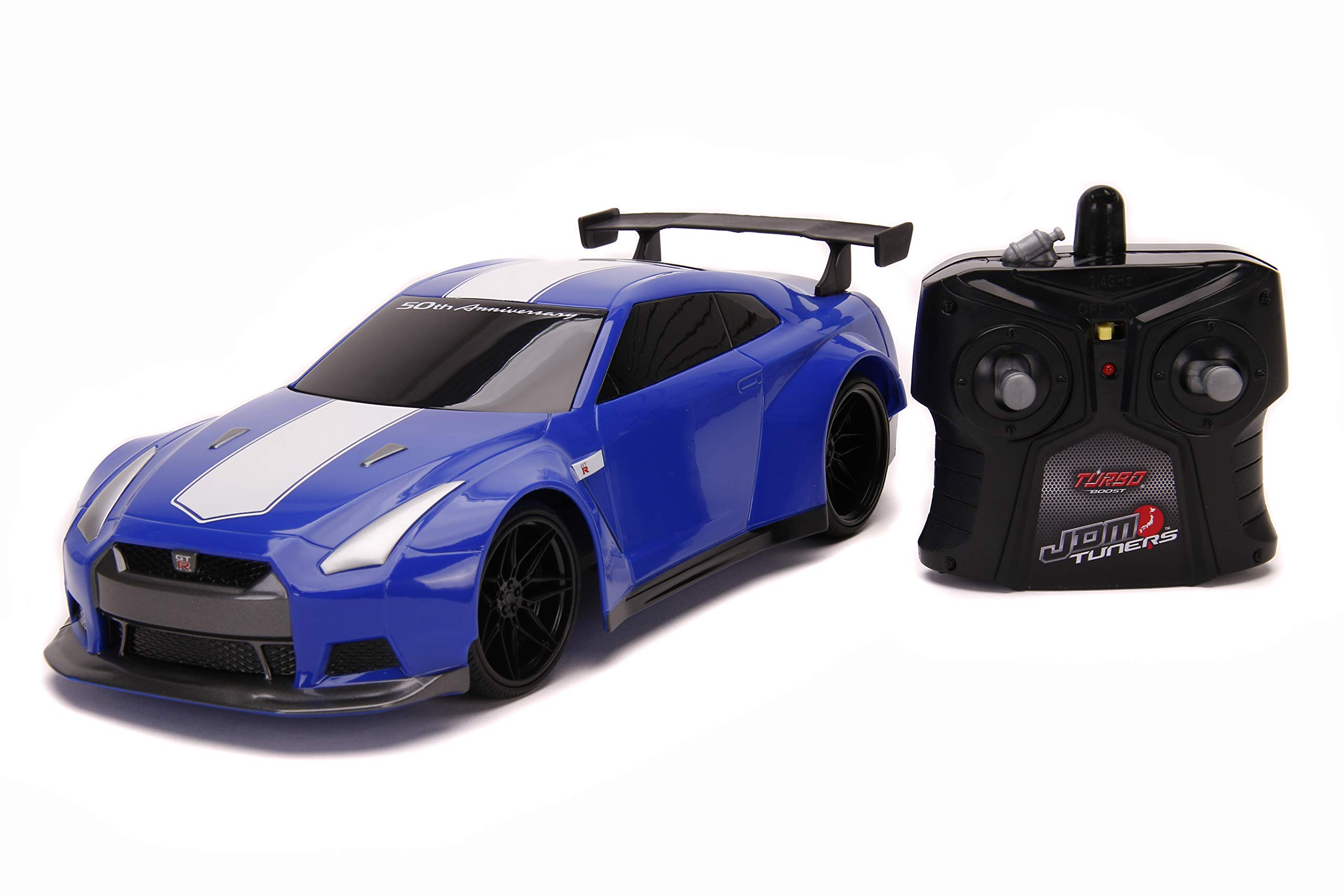 Carro De Controle Remoto Jada Toys Jdm Tuners 2009 Nissan Gt-r R35