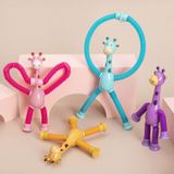 Ventosa Telescópica Sensory Toy Arthink Giraffe Pop Tubes