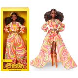 Boneca Barbie Gold Label Signature Christie - Edição Comemorativa 55° Aniversário - Negra - Mattel - Hjx29