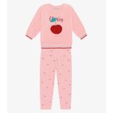 Conjunto Infantil Blusão Com Legging Trick Nick Rosa M