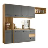 Armário Cozinha 7 Portas e 2 Gavetas Juliete