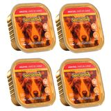 Kit Com 4 Ração Úmida Special Dog Para Cães Adultos Sabor Patê De Carne 150g