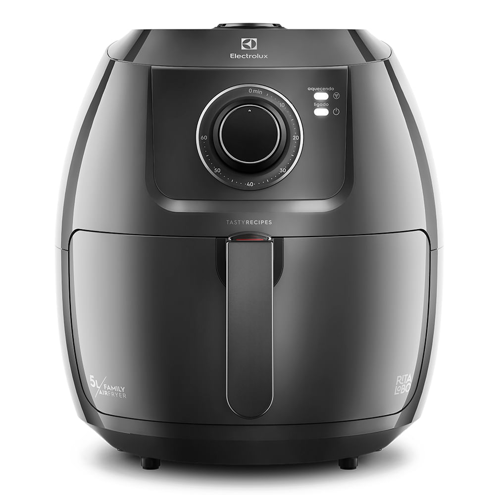 Fritadeira Elétrica Airfryer Family Efficient 5l Grafite (eaf50) 127v