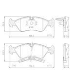 Pastilha De Freio Lonaflex Meriva/zafira - P-77