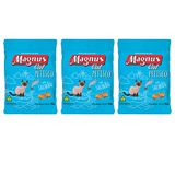 Kit Com 3 Petisco Magnus Cat Sabor Salmão 40g