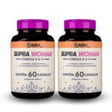 Ômega 3,6,9 Supra Woman  Borragem,prímula ,vitamina E 120 Cap