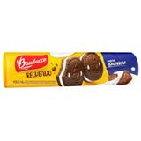 Biscoito Recheado Bauducco Chocolate Com Recheio Baunilha 140g