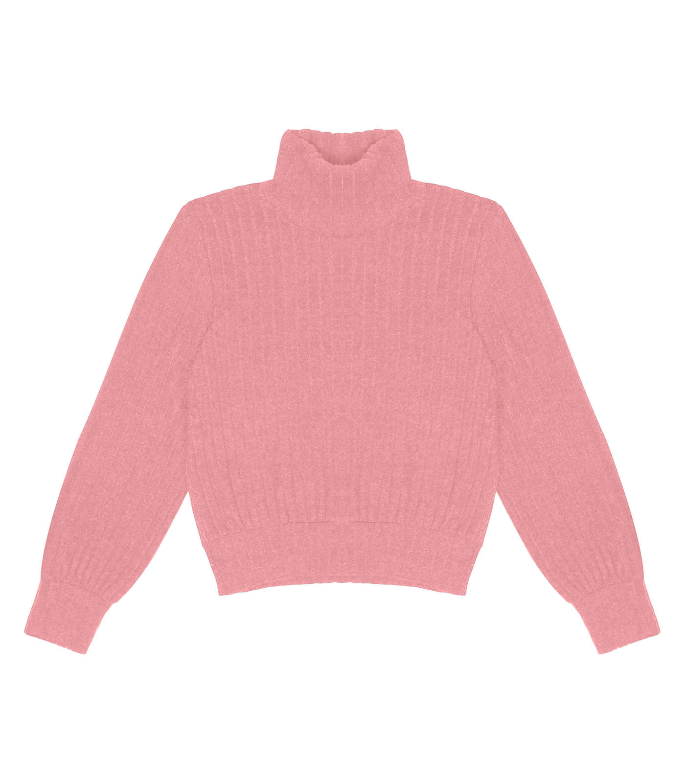 Blusão Feminino Em Canelado Tricot Rovitex Rosa M