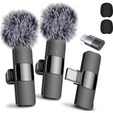 Microfone De Lapela Sem Fio Mini Mic Pro 2024 Para Iphone