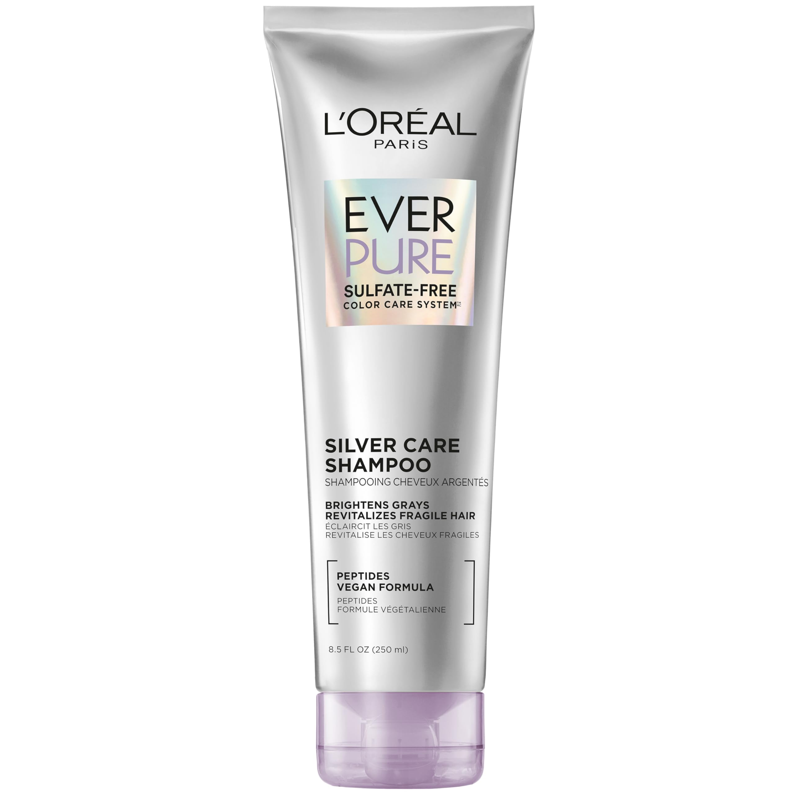 Shampoo L&#39;oreal Paris Everpure Silver Care 250ml Vegano