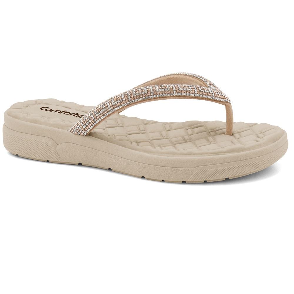 Chinelo Comfortlfex Slip Star Ref 2442331-1 Nude 034