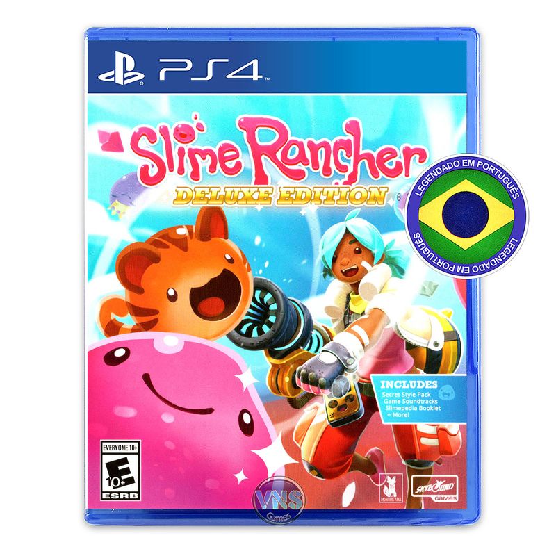 Jogo Slime Rancher: Deluxe Edition - Playstation 4 - Limited Run Games
