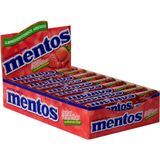 Drops Mentos Frutas Vermelhas Embalagem Com 16 Unidades