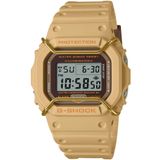 Casio Dw5600pt-5 Relógio Digital Masculino G-shock Tan Resin Strap