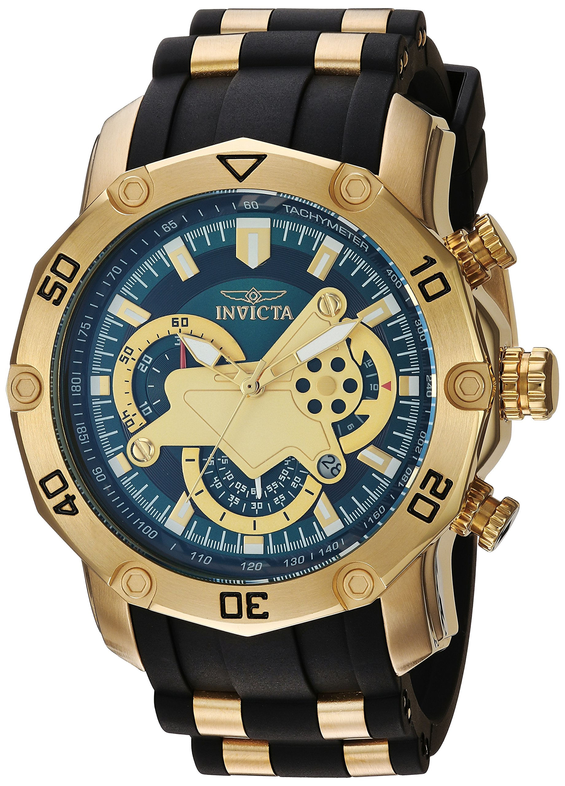 Invicta Masculino 23425 Pro Diver Analog Display Quartz Preto