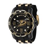 Relógio Masculino Quartz Preto 42mm - Anaheim Ducks Nhl Invicta