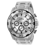 Invicta Masculino 22317 Pro Diver Analog Display Quartz Silver
