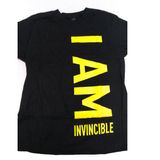 Invicta Ipminvtmed Unisex Eu Sou Invencível T-shirt Preta, Med