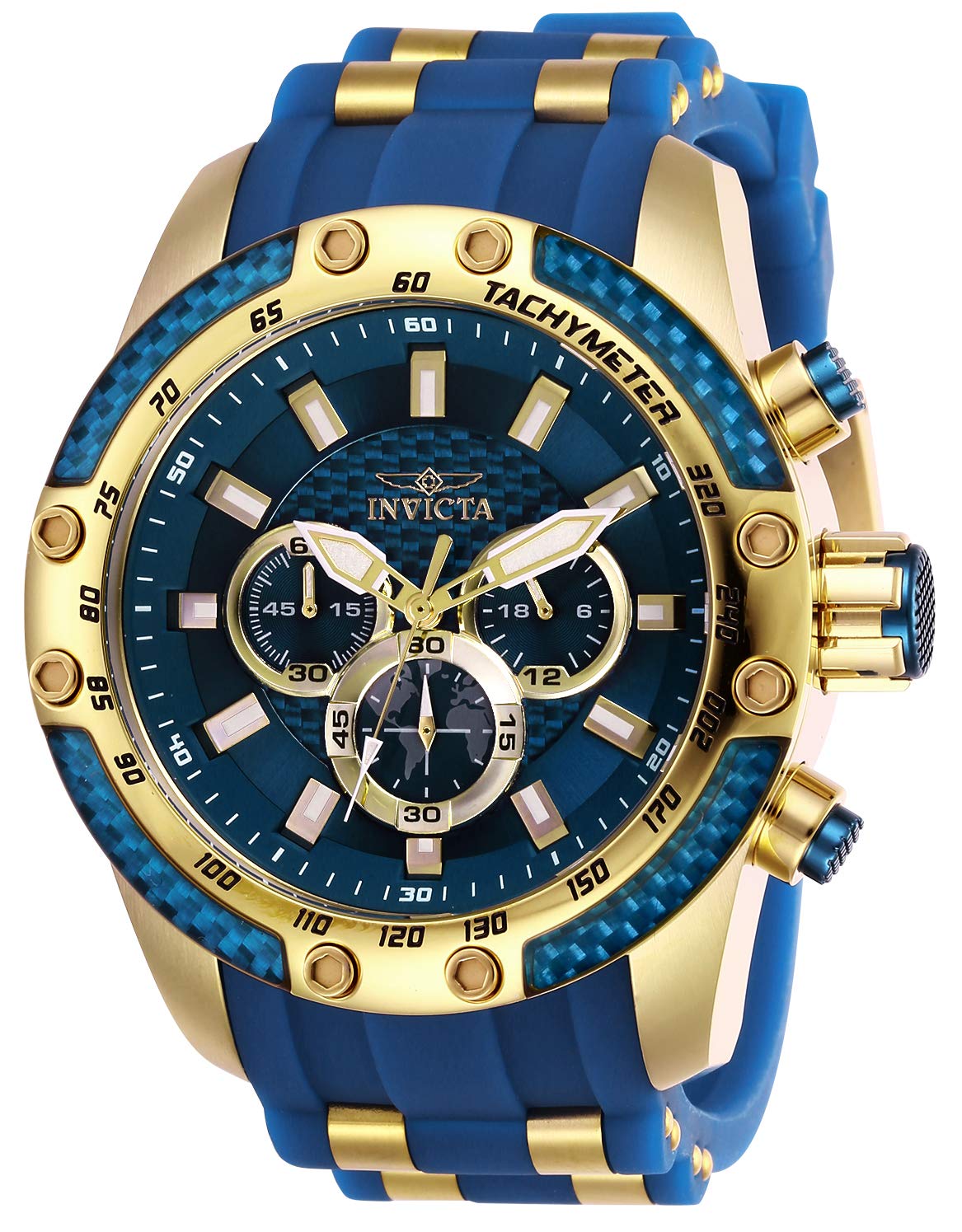 Invicta Men Speedway Relógio De Quartzo Scuba, Azul, 25941