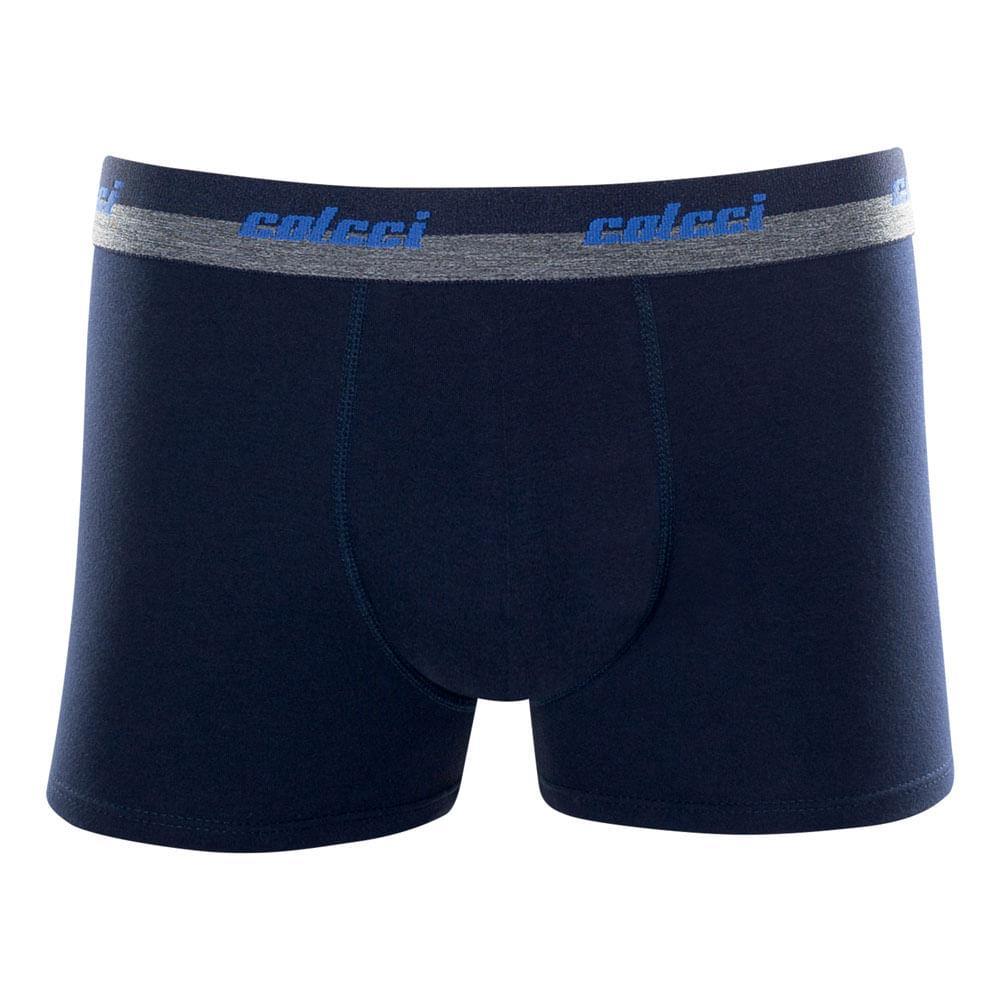 Cueca Boxer Cotton Colcci Azul Marinho Gg