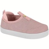 Tênis Infantil Meninas Slip On Conforto Molekinha 2118.570.26700 - Multi Rosa/rosa - 17