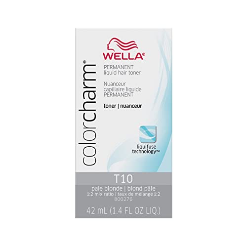 Tônico De Cabelo Wella Colorcharm T-10, Loiro Claro, 1,42 Fl