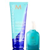 Shampoo Moroccanoil Blonde Perfecting &amp; Mending Infusion Set