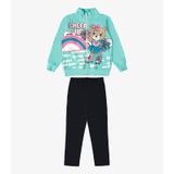 Conjunto Infantil Jaqueta Com Legging Rovi Kids Azul 6