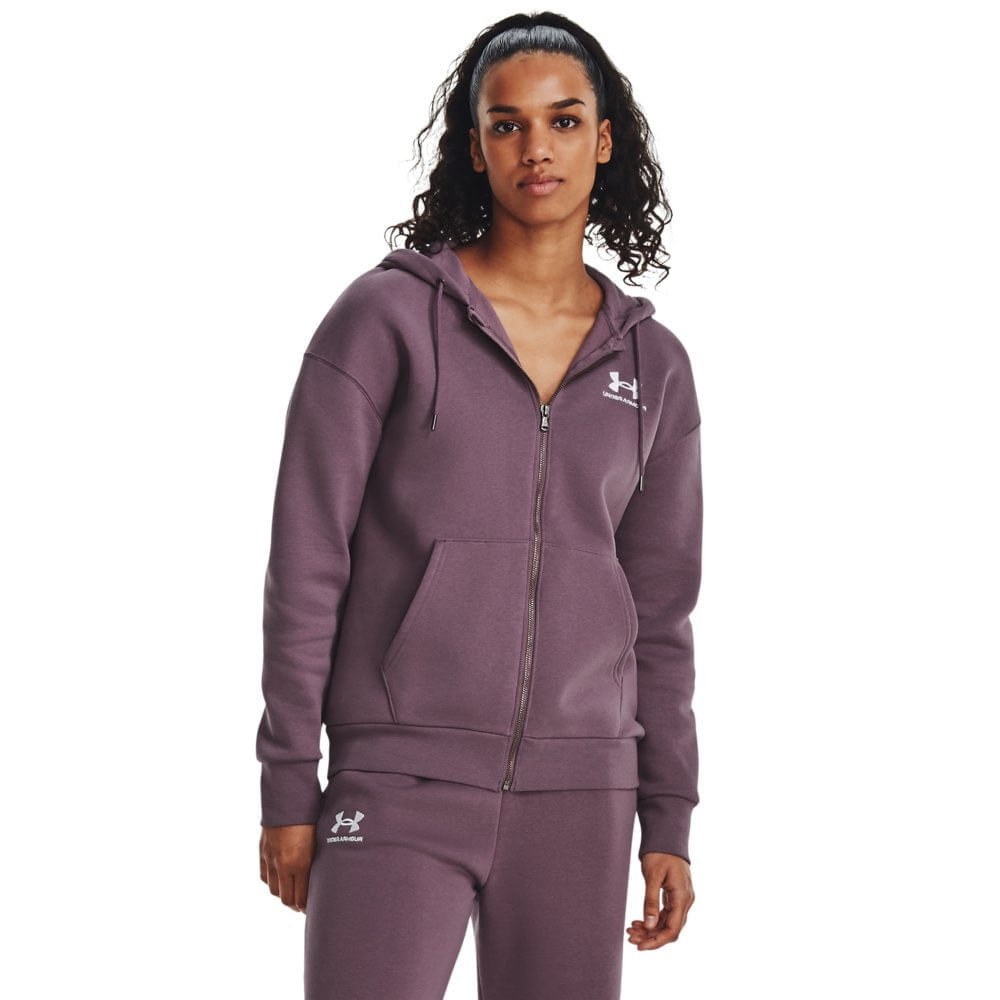 Moletom Feminino Under Armour Essential Fleece Full-zip