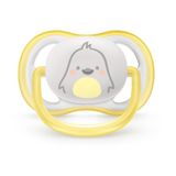 Chupeta Ultra Air Pinguim Philips Avent  Amarelo E Branco