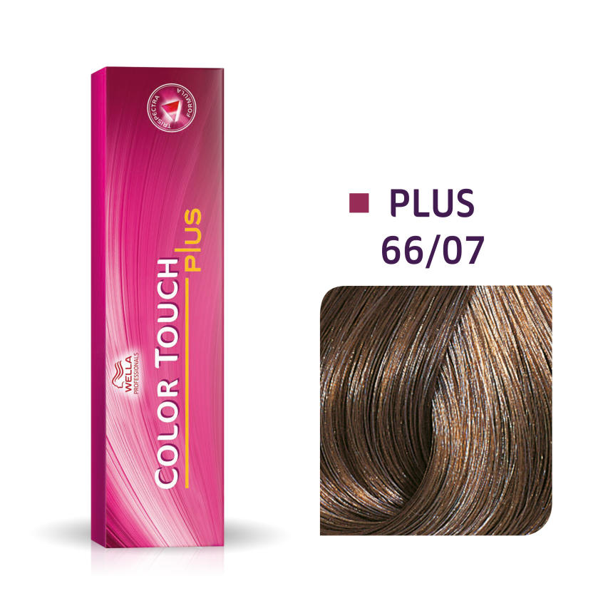 Cor De Cabelo Creme Semi-permanente Wella Color Touch Plus 66/07