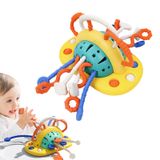 Brinquedo De Ventosa Brinquedos De Bebê De Penas Quentes Para Cadeira Alta